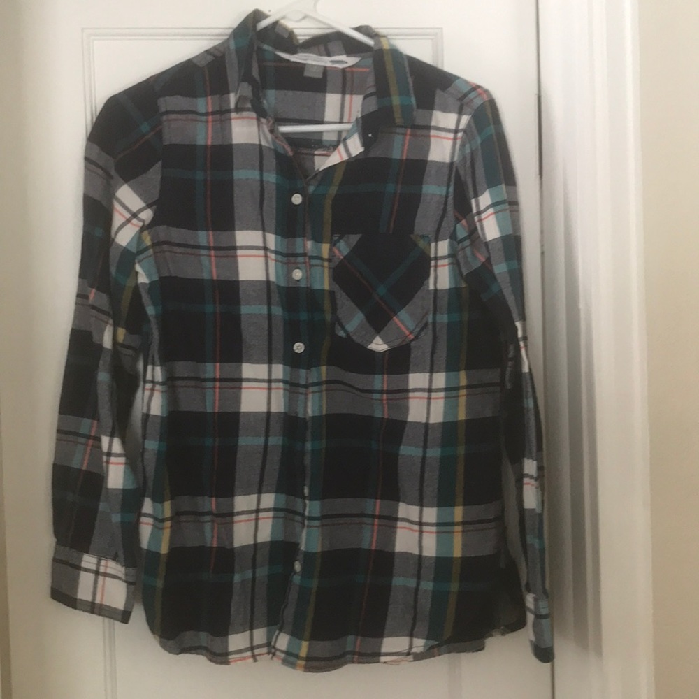 Plaid Button Down Shirt
